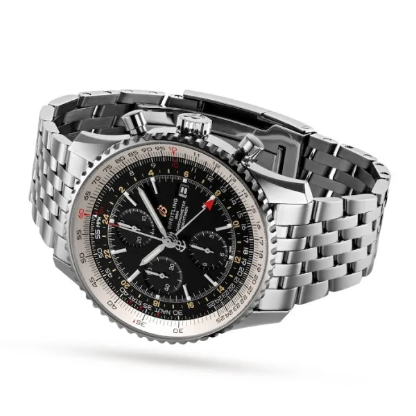 Breitling Navitimer Men Automatic Black Stainless Steel Watch A24322121B2A1 - gallery