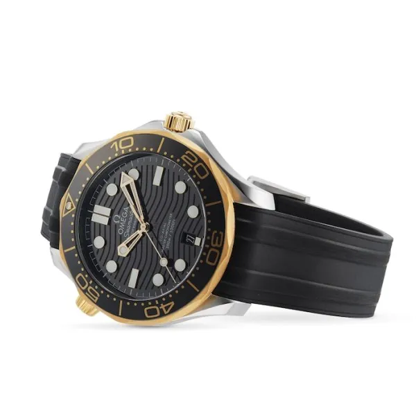 Omega Seamaster Men Automatic Black Rubber Watch O21022422001001 - view 3
