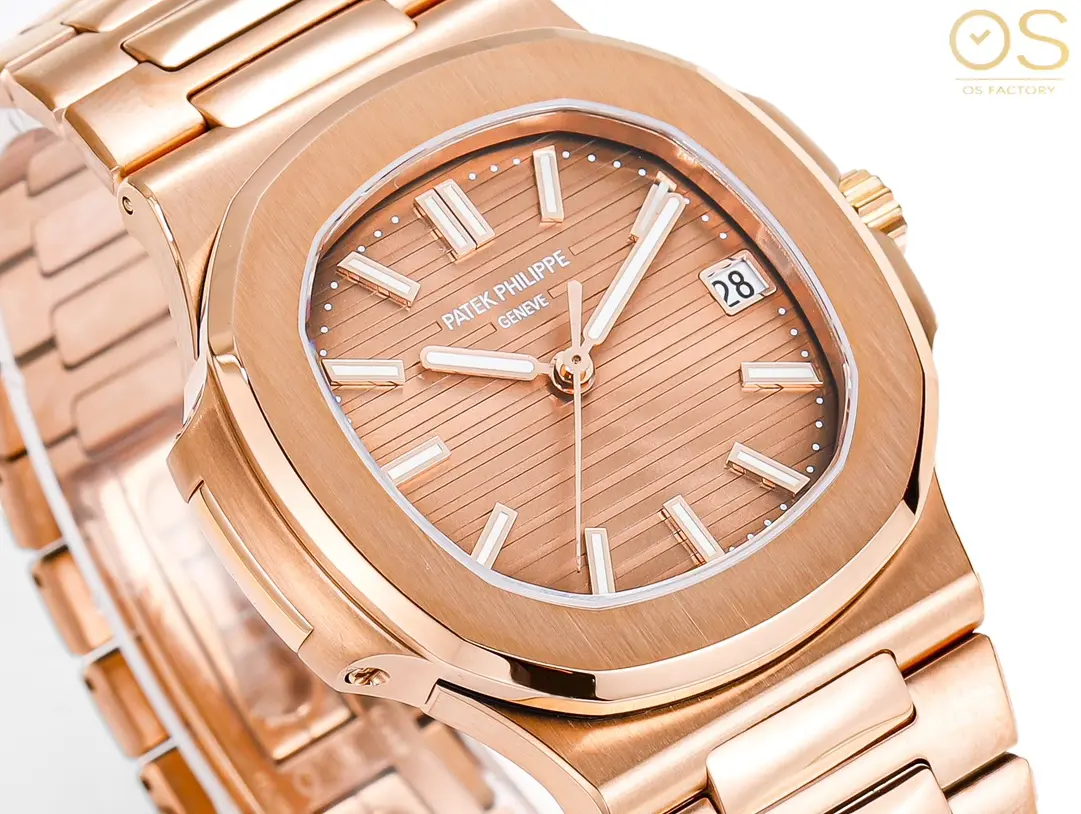 OSFactory Rose Gold Nautilus Style Watch - gallery