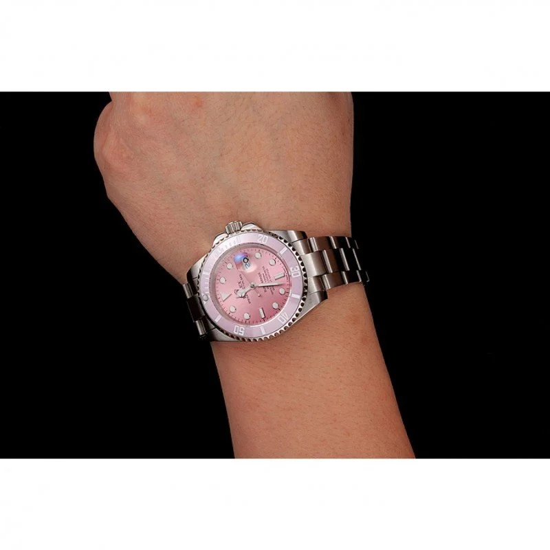 Superclone Rolex Submariner 41mm Pink Dial 1453980 - gallery